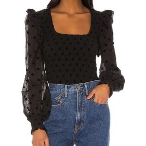 Tularosa Moxie Smocked Top